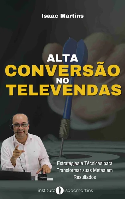 Capa do livro Alta Conversão no Televendas
