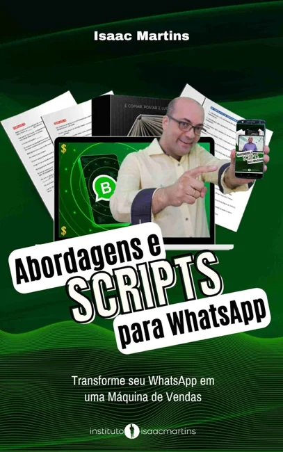 Capa do livro Abordagens e Scripts para WhatsApp